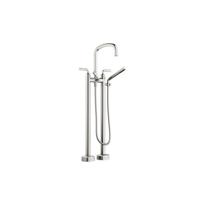 Dornbracht - Coya Two-hole tub mixer for freestanding installation with hand shower set