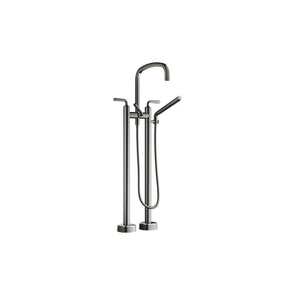 Dornbracht - Coya Two-hole tub mixer for freestanding installation with hand shower set