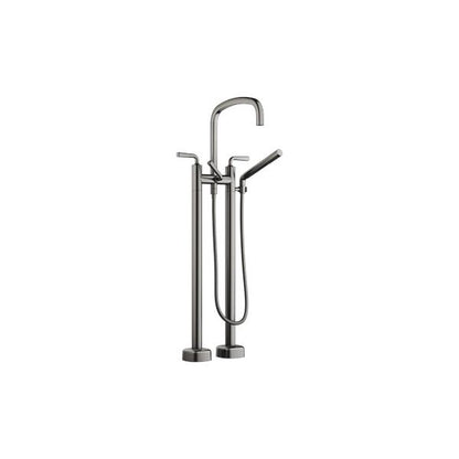 Dornbracht - Coya Two-hole tub mixer for freestanding installation with hand shower set