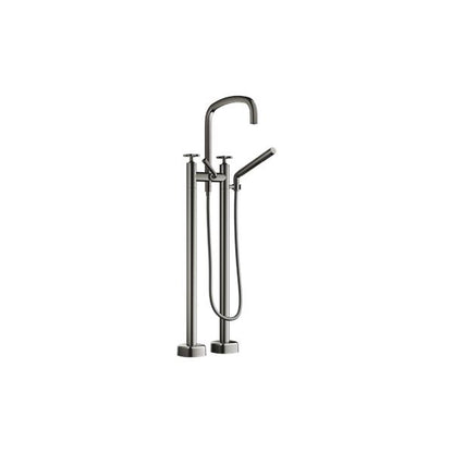 Dornbracht - Coya Two-hole tub mixer for freestanding installation with hand shower set