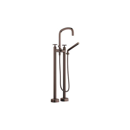 Dornbracht - Coya Two-hole tub mixer for freestanding installation with hand shower set