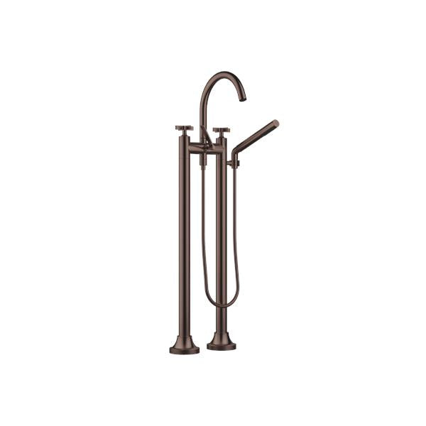 Dornbracht - Vaia Two-Hole Tub Mixer For Freestanding Installation With Hand Shower Set