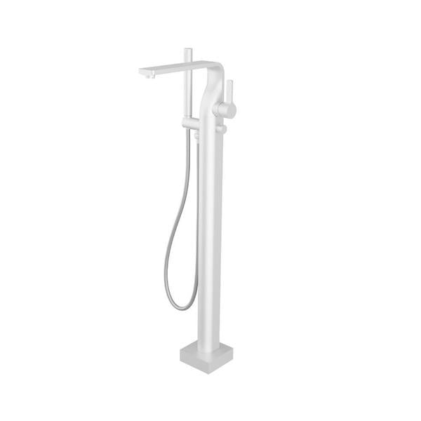 Flusso - Freestanding Floor Mount Bathtub / Tub Filler With Hand Shower