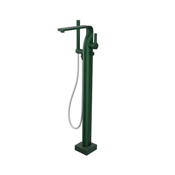 Flusso - Freestanding Floor Mount Bathtub / Tub Filler With Hand Shower