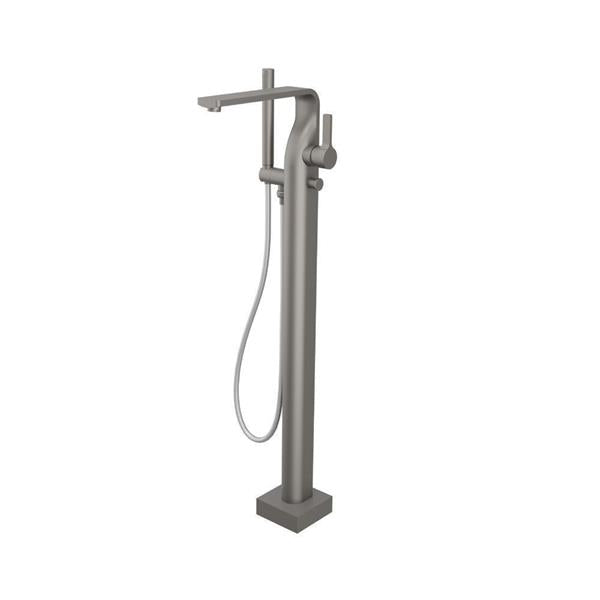 Flusso - Freestanding Floor Mount Bathtub / Tub Filler With Hand Shower