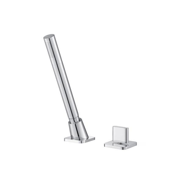 Flusso - Deck Diverter With Holder & Hose
