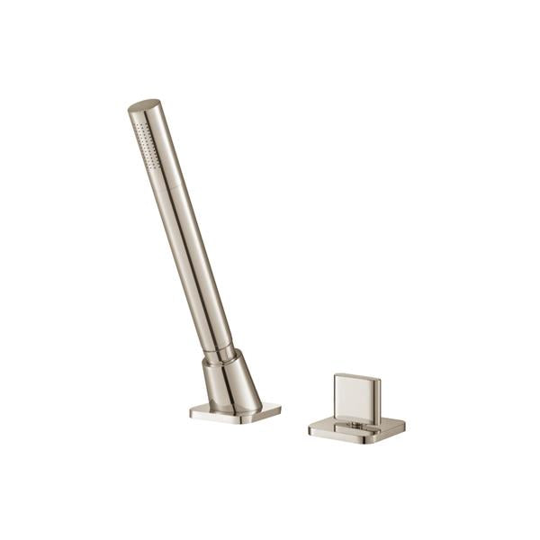 Flusso - Deck Diverter With Holder & Hose