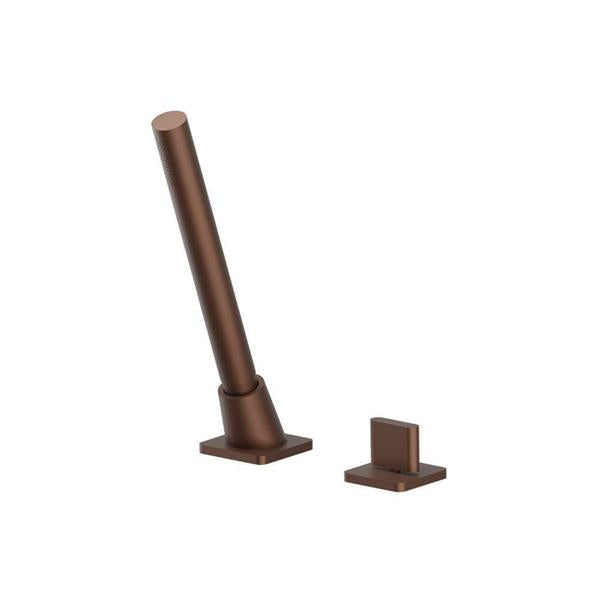 Flusso - Deck Diverter With Holder & Hose