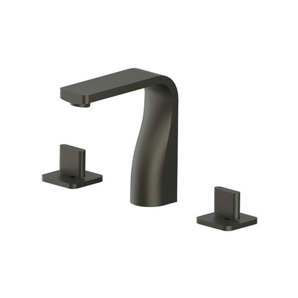 Flusso - Three Hole 8 Inch Widespread Two Handle Bathroom Faucet