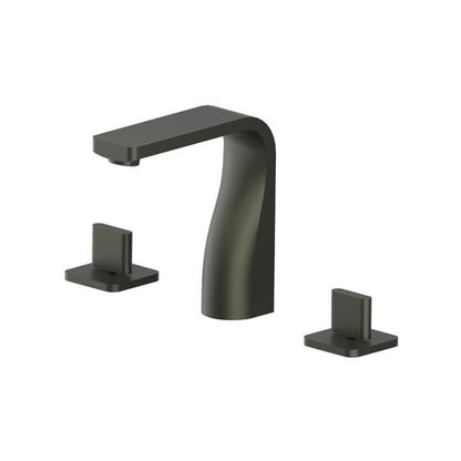 Flusso - Three Hole 8 Inch Widespread Two Handle Bathroom Faucet