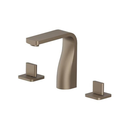 Flusso - Three Hole 8 Inch Widespread Two Handle Bathroom Faucet