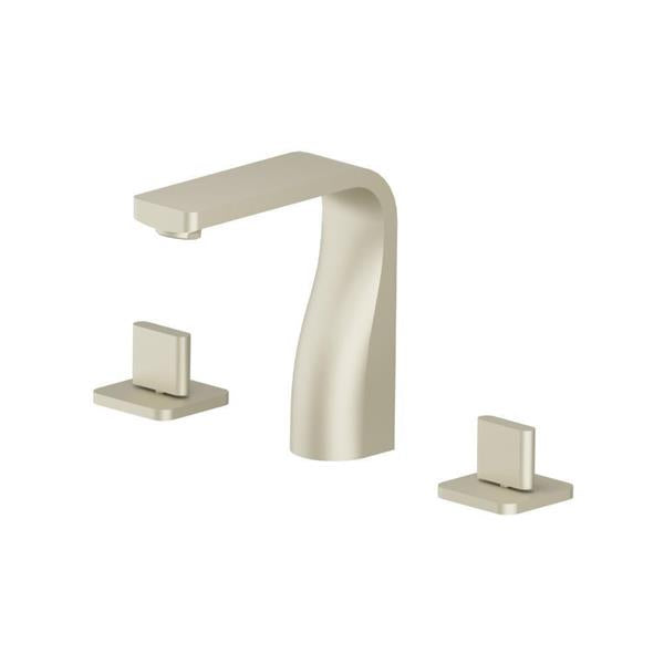 Flusso - Three Hole 8 Inch Widespread Two Handle Bathroom Faucet