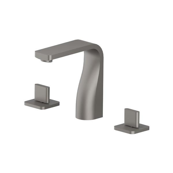 Flusso - Three Hole 8 Inch Widespread Two Handle Bathroom Faucet