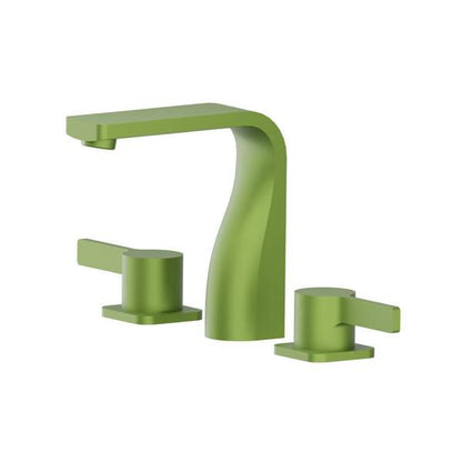 Flusso - Three Hole 8 Inch Widespread Two Handle Bathroom Faucet