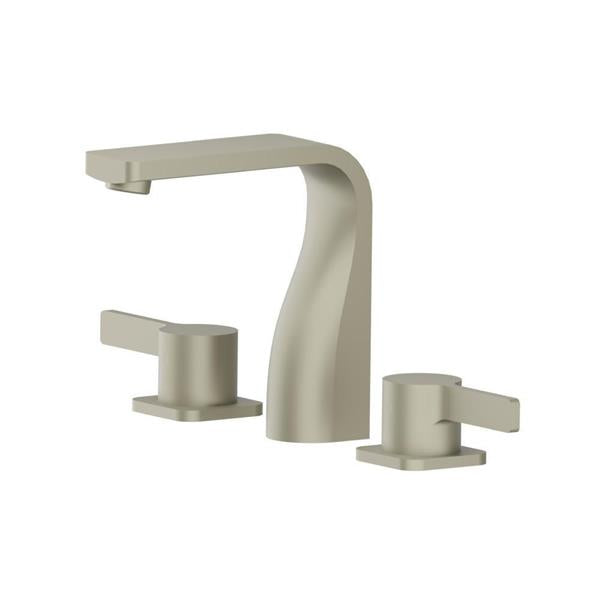Flusso - Three Hole 8 Inch Widespread Two Handle Bathroom Faucet