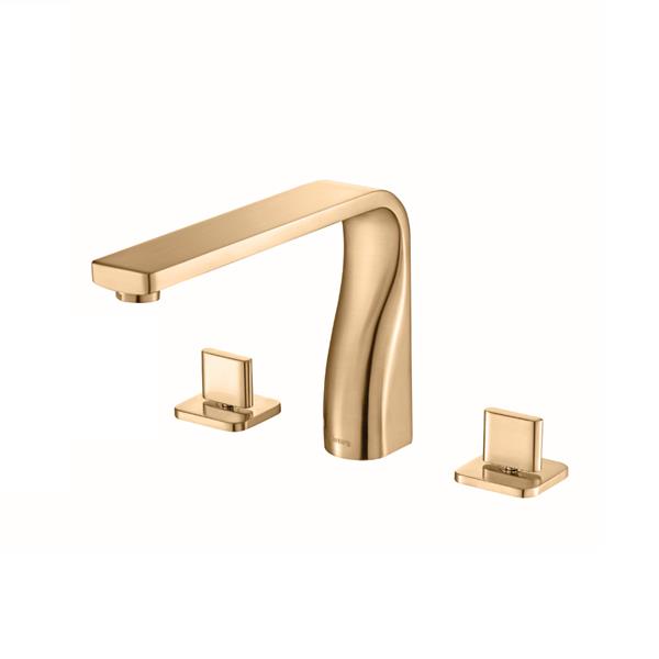 Isenberg - 3 Hole Deck Mount Roman Tub Faucet