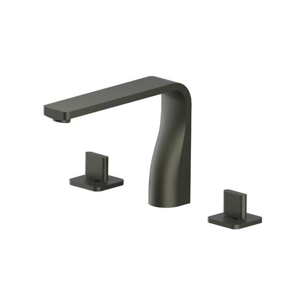 Flusso - 3 Hole Deck Mount Roman Tub Faucet