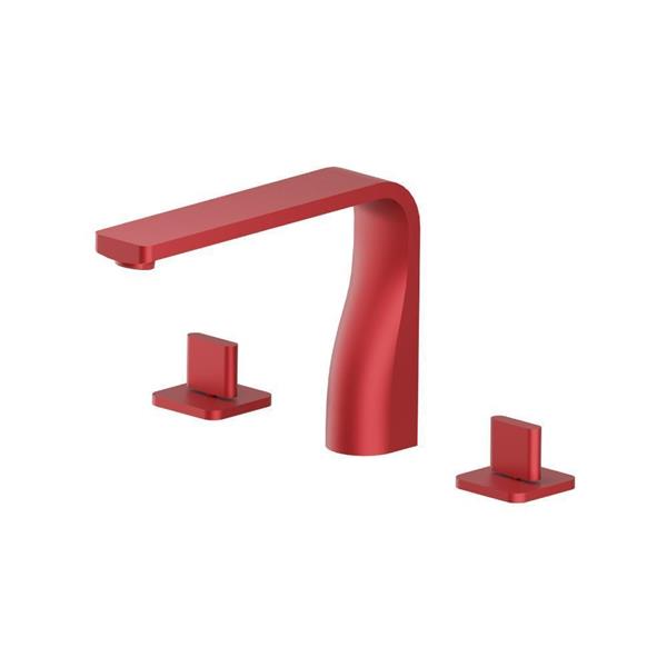Flusso - 3 Hole Deck Mount Roman Tub Faucet