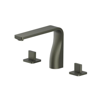 Flusso - 3 Hole Deck Mount Roman Tub Faucet