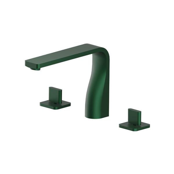 Flusso - 3 Hole Deck Mount Roman Tub Faucet