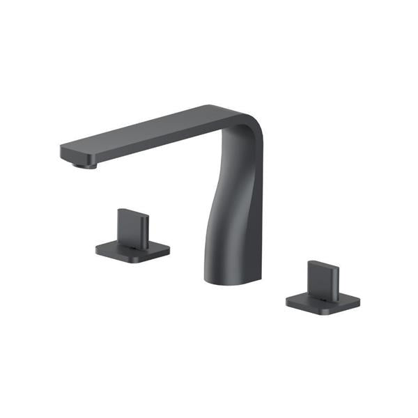 Flusso - 3 Hole Deck Mount Roman Tub Faucet