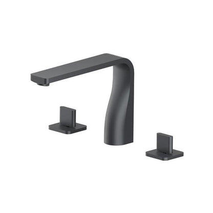 Flusso - 3 Hole Deck Mount Roman Tub Faucet
