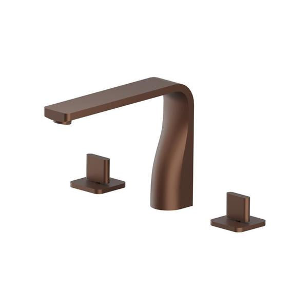 Flusso - 3 Hole Deck Mount Roman Tub Faucet