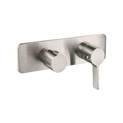 Isenberg - 3/4 Inch Horizontal Thermostatic Shower Valve & Trim - 2 Output
