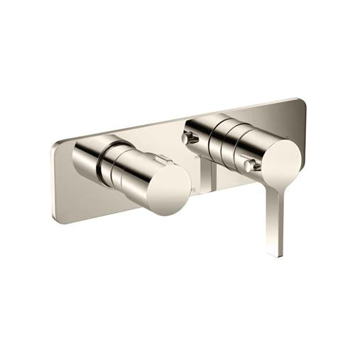 Isenberg - 3/4 Inch Horizontal Thermostatic Shower Valve & Trim - 2 Output