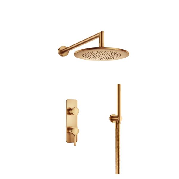 Isenberg - Two Output Shower Set With Shower Head And Hand Held