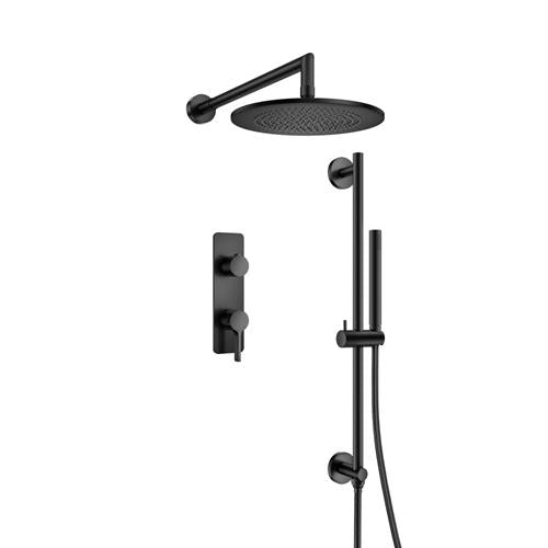 Isenberg - Two Output Shower Set With Shower Head, Hand Held And Slide Bar