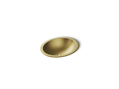 Kohler - Bachata 20 Inch Oval Drop-In/Undermount Bathroom Sink, No Overflow, Luster Finish