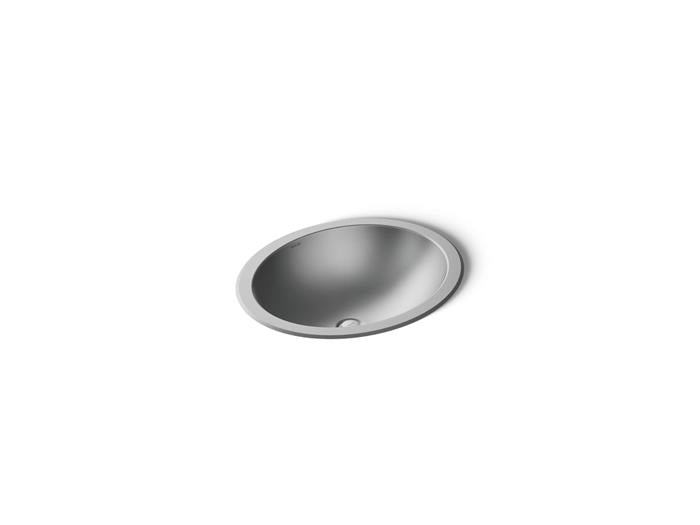 Kohler - Bachata 20 Inch Oval Drop-In/Undermount Bathroom Sink, No Overflow, Luster Finish