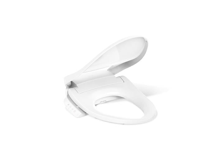 Kohler - Purewash E545 Quiet-Close Quick-Release Heated Bidet Seats With Nightlight
