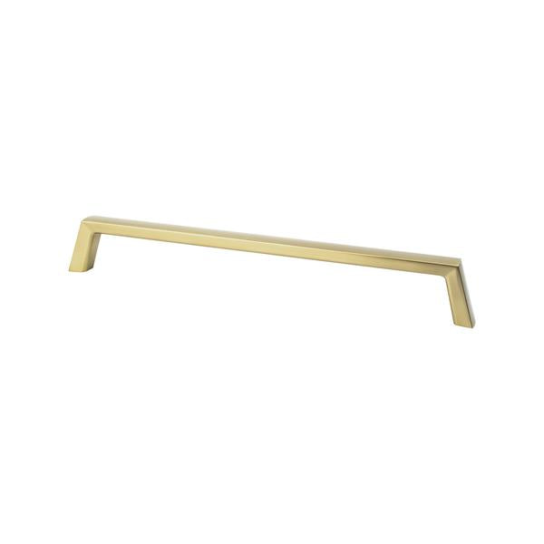 Berenson - Brookridge 12 inch CC Modern Brushed Gold Appliance Pull