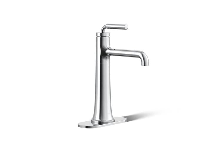 Kohler - Tone Tall Single-Handle Bathroom Sink Faucet With Lever Handle