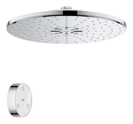 Grohe - Shower Head With Remote, 12 - 2 Sprays, 1.75GPM