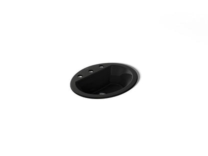 Kohler - 20-1/4 Inch Oval Drop-In Bathroom Sink With Overflow W/8 Cc