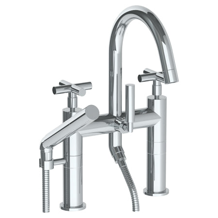 Watermark - Sense Deck Mounted Exposed Bath Set With Hand Shower