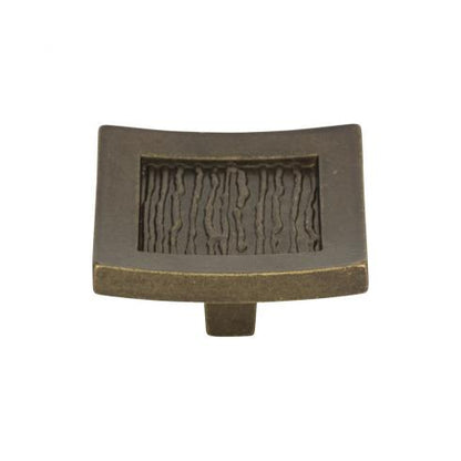 Atlas Homewares - Primitive 1 1/2 Inch Length Square Knob