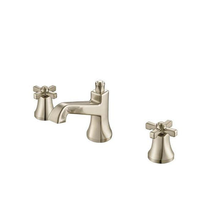 Flusso - Three Hole 8 Inch Widespread Two Handle Bathroom Faucet