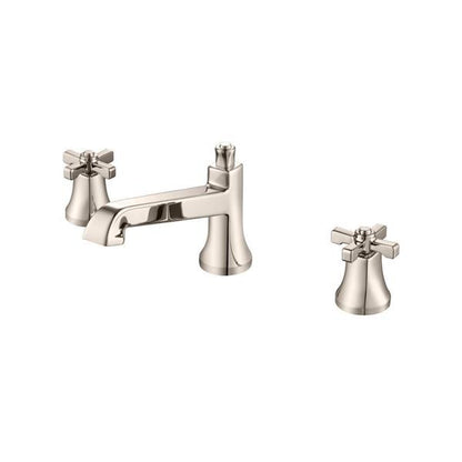 Flusso - 3 Hole Deck Mount Roman Tub Faucet
