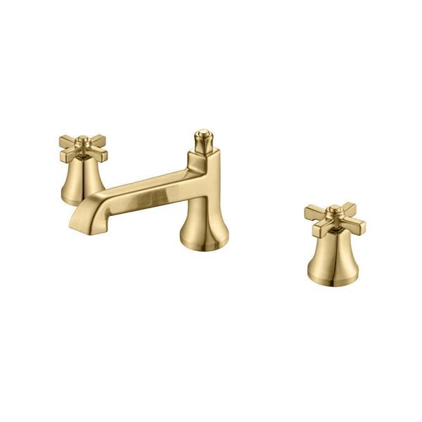 Flusso - 3 Hole Deck Mount Roman Tub Faucet