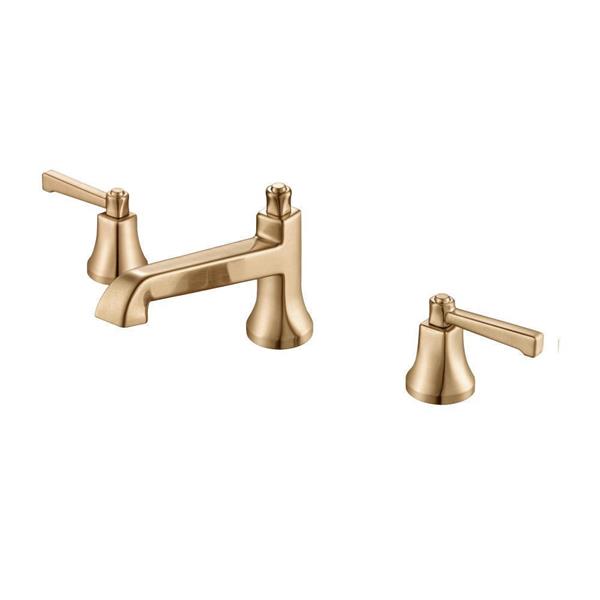 Flusso - 3 Hole Deck Mount Roman Tub Faucet