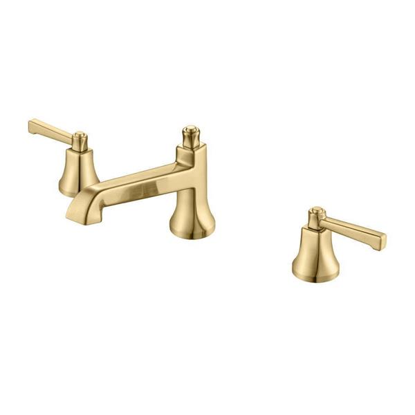 Flusso - 3 Hole Deck Mount Roman Tub Faucet