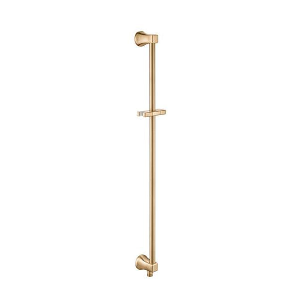 Flusso - Shower Slide Bar With Integrated Wall Elbow