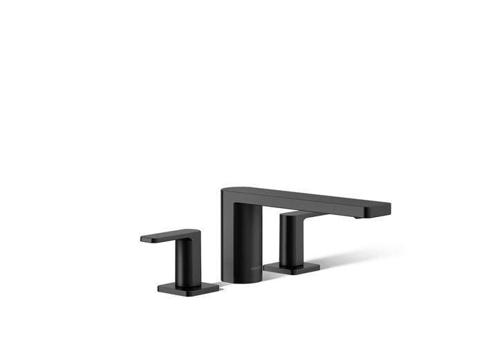 Kohler - Parallel 2 Handle Deck-Mount Bath Faucet, Lever Handle
