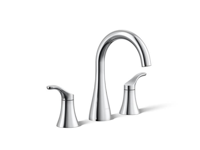 Kohler - Simplice Widespread Bathroom Sink Faucet, 0.5 Gpm