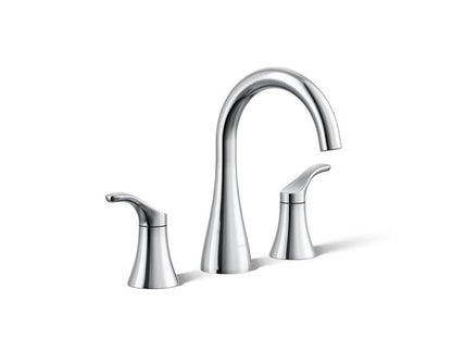 Kohler - Simplice Widespread Bathroom Sink Faucet, 0.5 Gpm