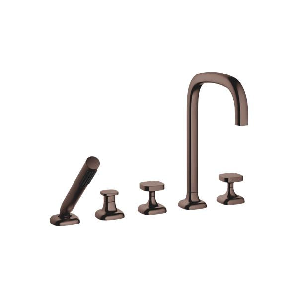 Dornbracht - Coya Five hole tub set for deck-mounted tub installation with diverter